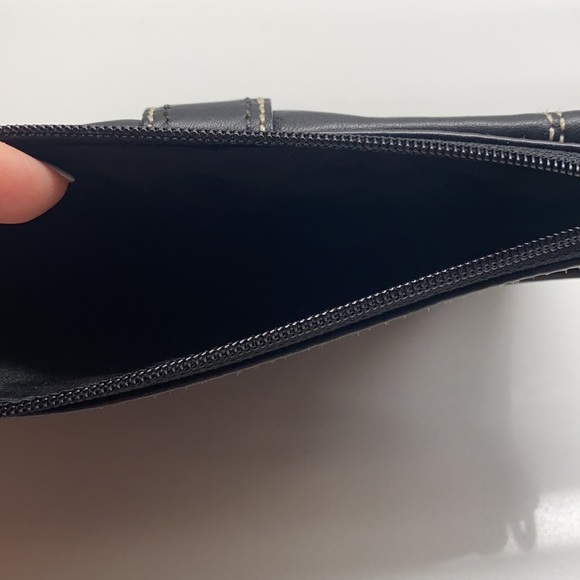 Coach Black Pouch/Wristlet Wallet - Picture 7 of 8